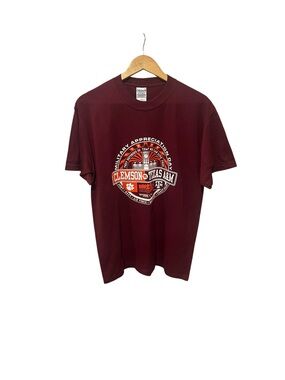 RARE Clemson Texas A&M Military Appreciation Day Collectible TShirt Sept 2005